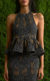 BIRA TOP - BLUE PANSY