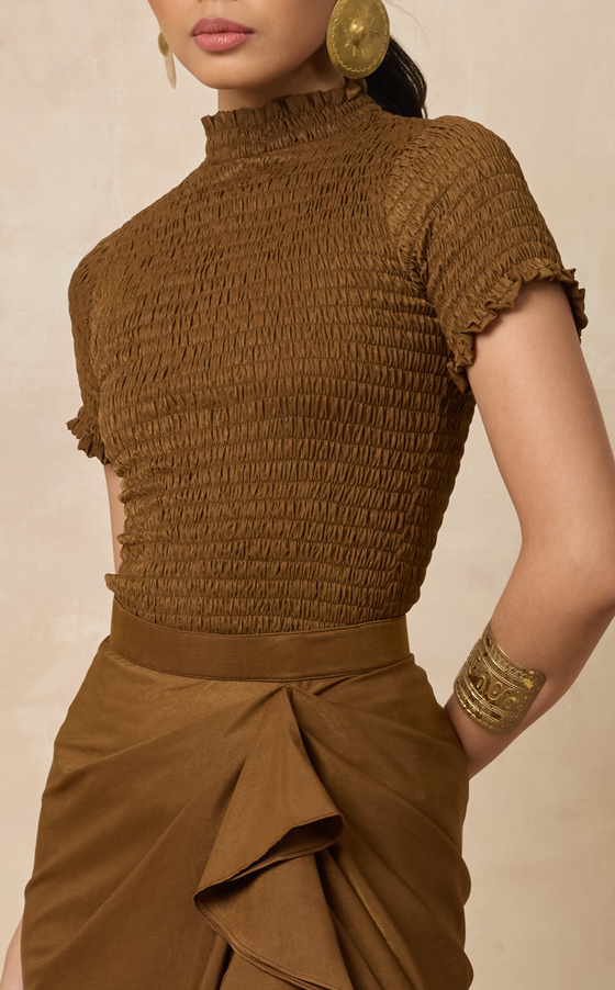 POMPEII TOP - BRONZE