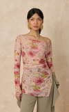 KORA TOP -  PINK FLORAL (PRE ORDER)