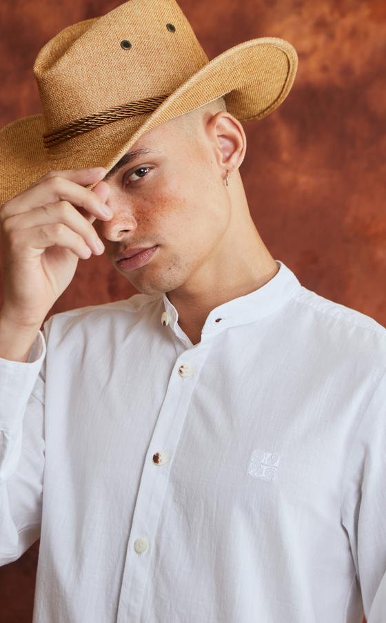 MADRID POLO - SOFT WHITE LINEN