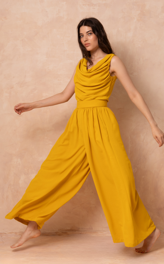 PALERMO PANTS - CANARY