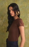 ARA TOP - BROWN