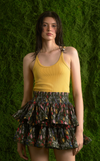 AYDA SKIRT - GREEN GARDEN