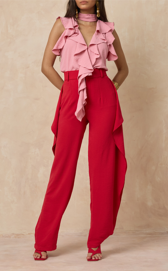 ARUBA PANTS - SCARLET