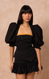 BILBAO BOLERO - BLACK DOTTED