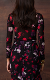 ARA LONG SLEEVES TOP - MIDNIGHT BLOOM