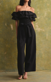 BALI PANTS - BLACK LINEN