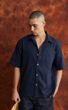 NAGANO POLO - NAVY OXFORD