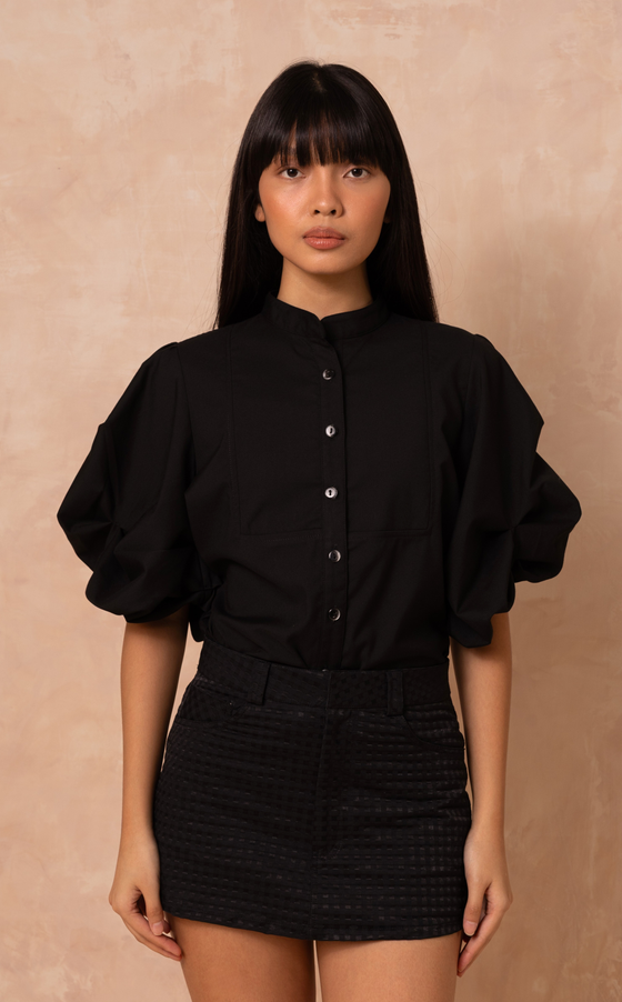 CAMIA TOP - BLACK