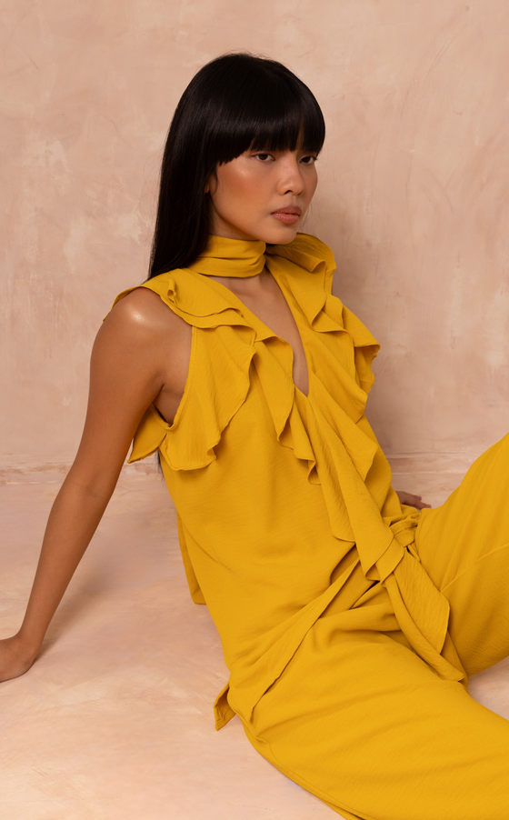ALHAMBRA TOP - CANARY