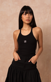 TONIA TANK TOP - BLACK