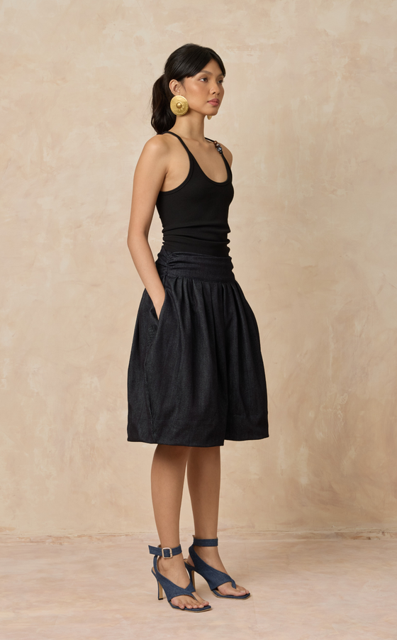 SHARJAH JORTS -DENIM (PRE ORDER)