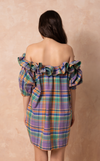 VIERA DRESS - PURPLE PLAID (PRE ORDER)