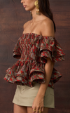 ROMA TOP - ORANGE GEO