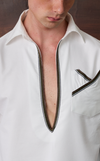 NEPAL SHIRT - WHITE OXFORD
