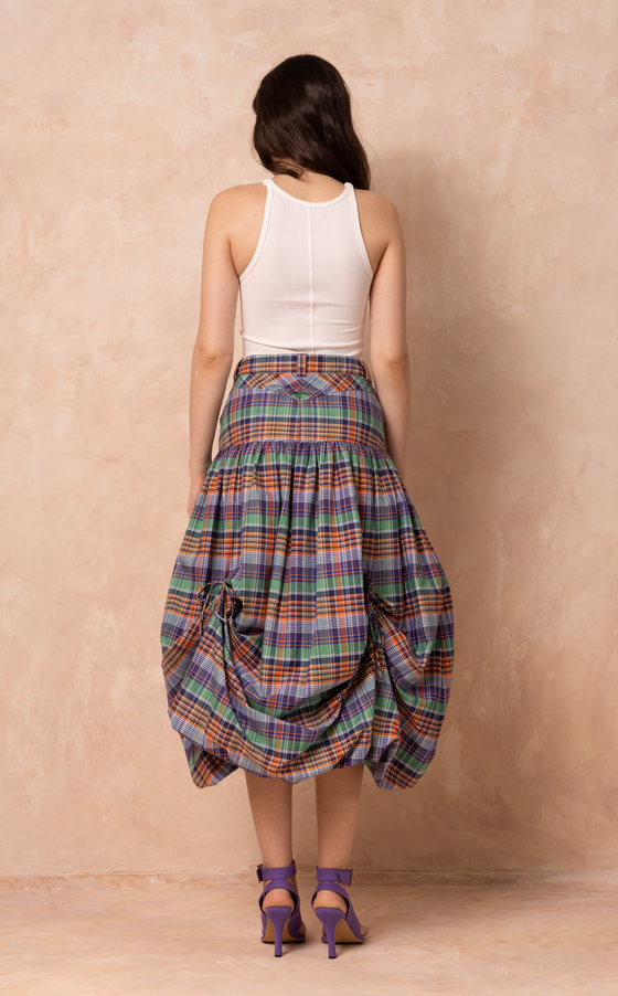 NIAGARA SKIRT - PACIFIC PLAID
