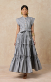 AKITA LONG DRESS - GRAY