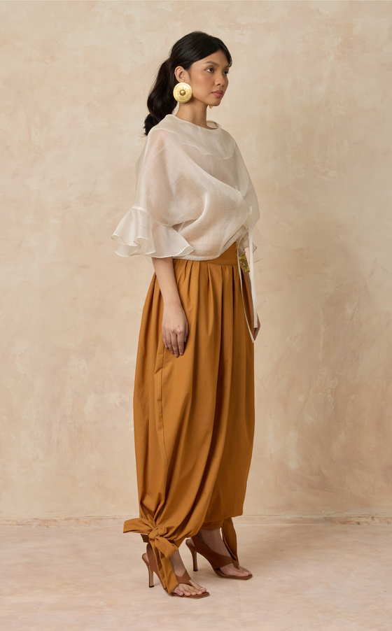 JUMEIRAH PANTS -OCHRE