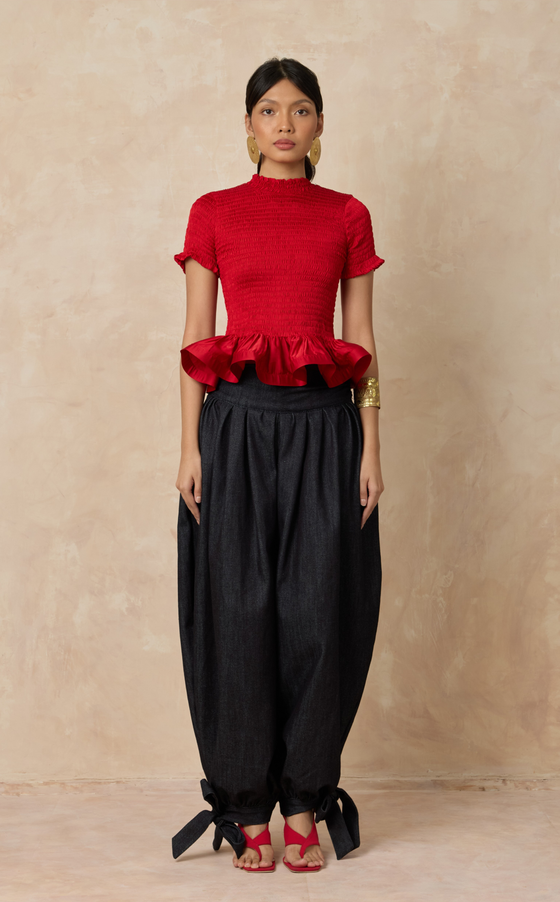 JUMEIRAH PANTS -DENIM (PRE ORDER)