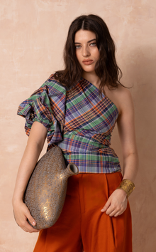  INCA TOP - PACIFIC PLAID