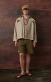 TEHRAN OVERSHIRT - LIGHT BEIGE TWILL