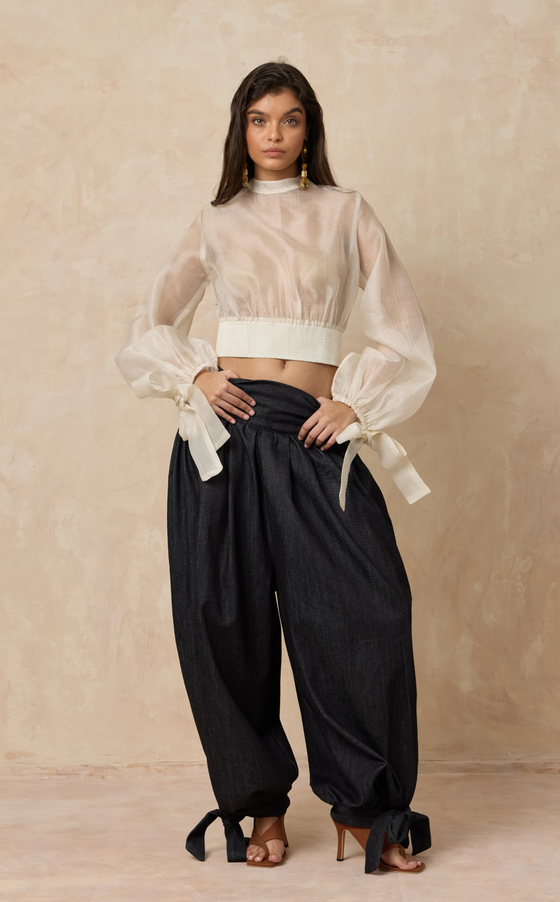 LIBERIA TOP - PIÑA COCOON (PRE ORDER)