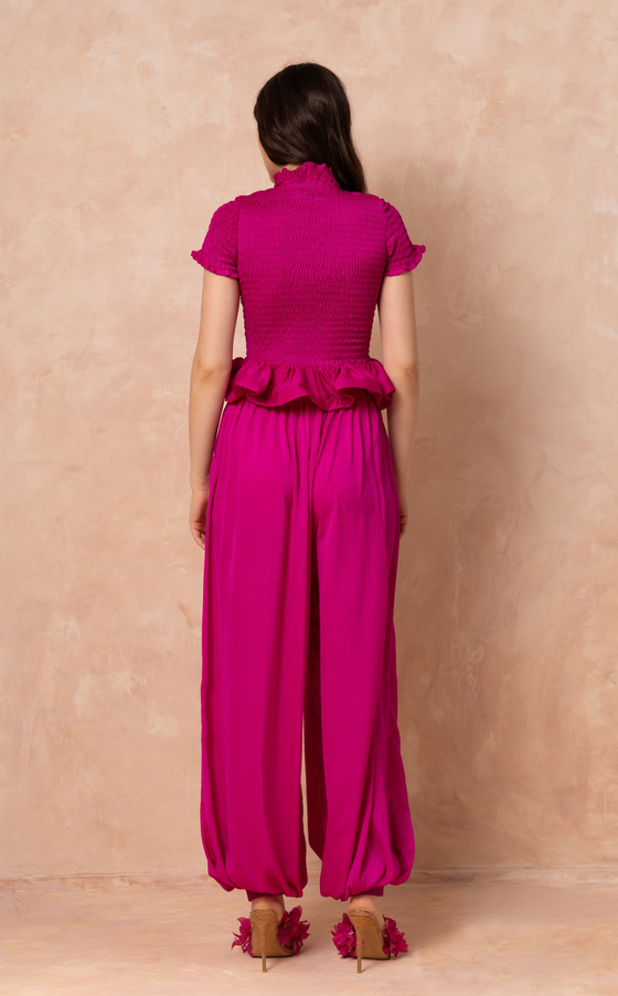APULIA TOP - BOUGAINVILLEA