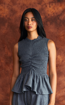  BRISBANE TOP - DARK GRAY