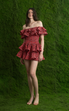 IBIZA TOP - PETAL ABSTRACT