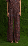 BALI PANTS - VERMILION GREEN LOTUS