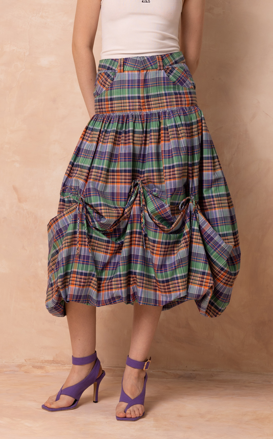 NIAGARA SKIRT - PACIFIC PLAID
