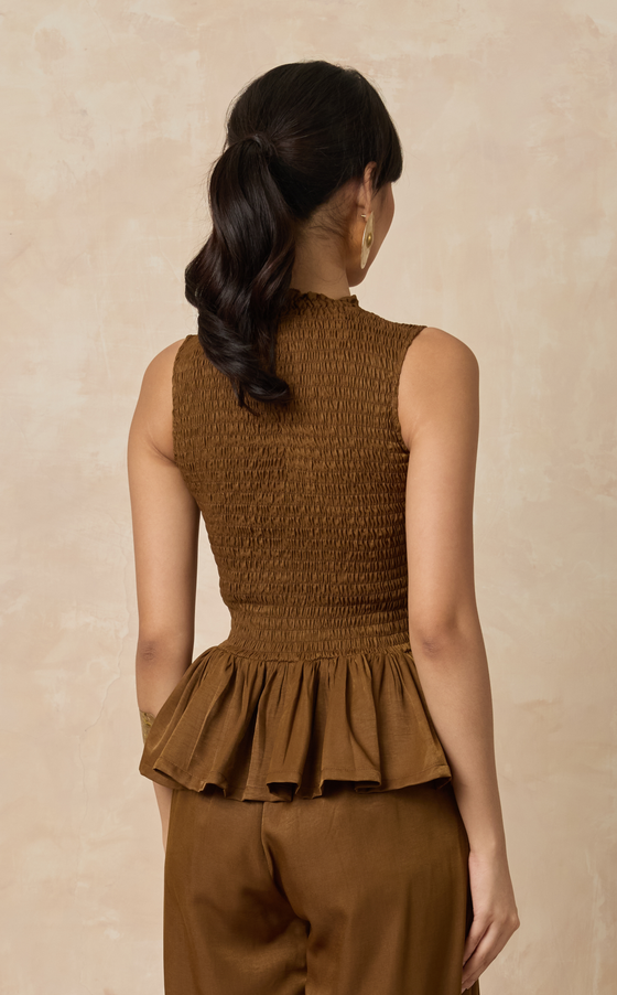 BRISBANE TOP - BRONZE