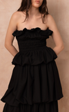 MALLORCA TOP - BLACK
