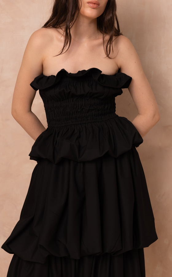MALLORCA TOP - BLACK