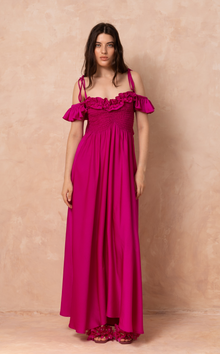  ZAMBIA DRESS - BOUGAINVILLEA (PRE ORDER)