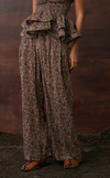 BALI PANTS - BROWN FLORAL