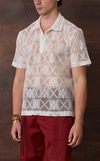 SAN REMO POLO - OFF WHITE LACE w/Emblem 2