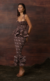 BOLIVIA SKIRT -  PURPLE PAISLEY