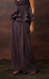 BALI PANTS - PURPLE CHEVRON