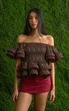 ROMA TOP - RED DIAMOND