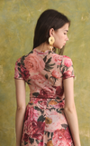 ARA TOP - RED FLORAL