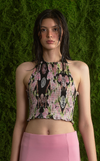 BERLIN TOP - PINK PANSY