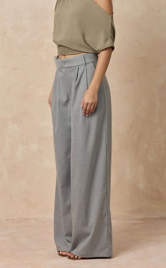 BANGALORE PANTS - GRAY WOOL (PRE ORDER)