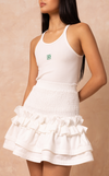 VALLETA SKIRT - WHITE