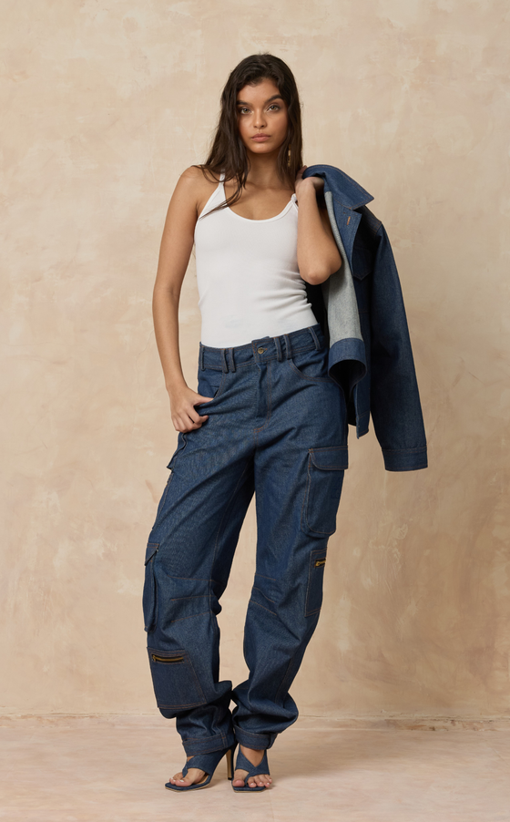 BUDAPEST PANTS - DENIM (PRE ORDER)