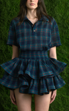 SAN REMO POLO - GREEN TARTAN (PRE ORDER)