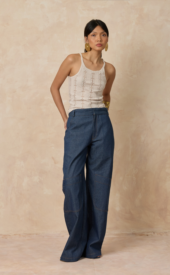 COLORADO CARGO PANTS - BLUE DENIM (PRE ORDER)