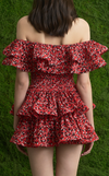 IBIZA TOP - PETAL ABSTRACT