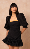 BILBAO BOLERO - BLACK DOTTED