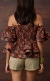 ROMA TOP - ORANGE GEO